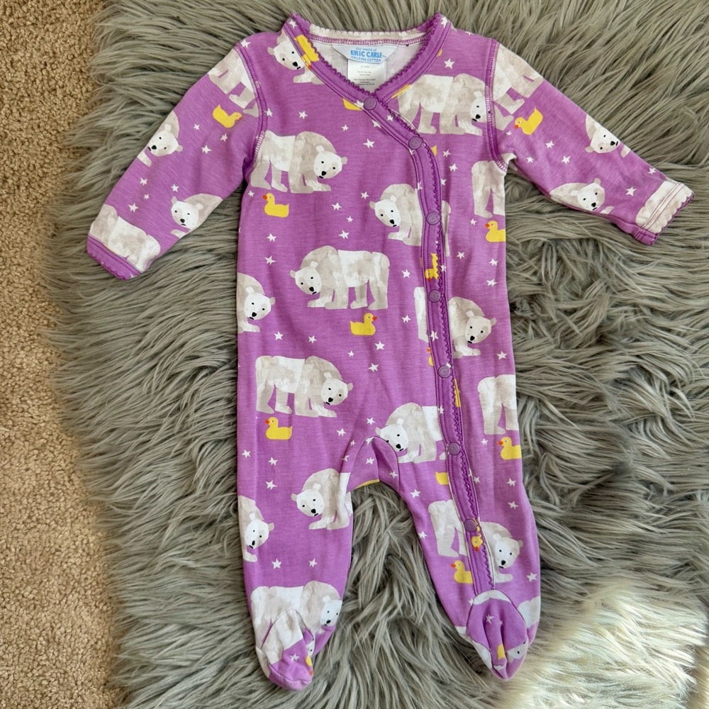 Eric Carle Pima cotton bear sleeper